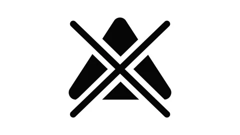 Do not bleach icon animation Stock Footage 152628870