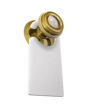 Do not disturb concept Stock Illustration