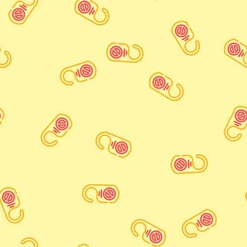 Do not disturb hybrid work vector seamless pattern イラスト素材