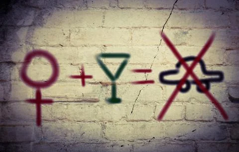 Do not drink and drive concept Stock Illustration