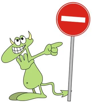 Do not enter Stock Illustration