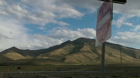 Do Not Enter - Nevada Video stock 11820485