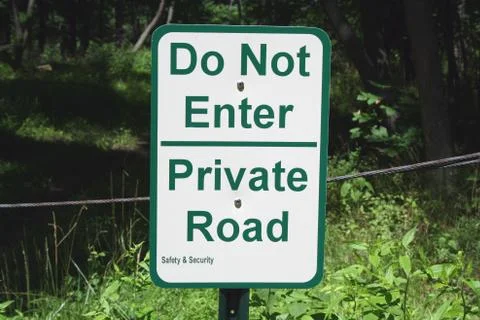 Do not enter sign Stock Photos