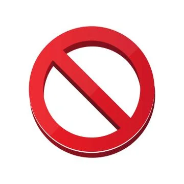 Do not enter sign vector illustration isolated on white background Stock-Illustration