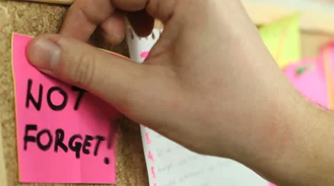 Do Not Forget Reminder Vidéo 10757653