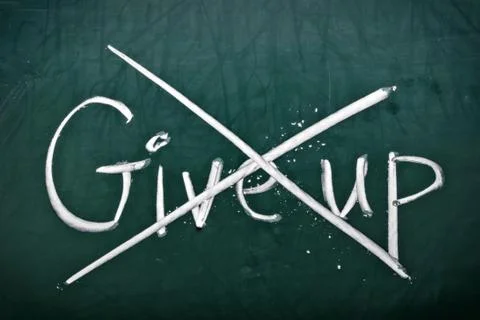 Do not give up Stock Photos