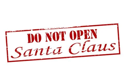 Do not open Stock Illustration