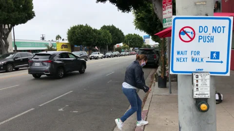 Do not push Video stock 141698058