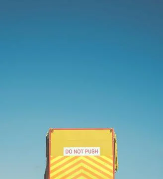 Do Not Push Warning Sign Photos