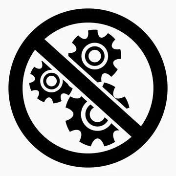 Do not repair. No settings. Stockillustratie