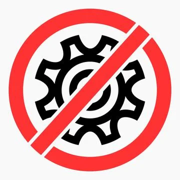 Do not repair. No settings. イラスト素材
