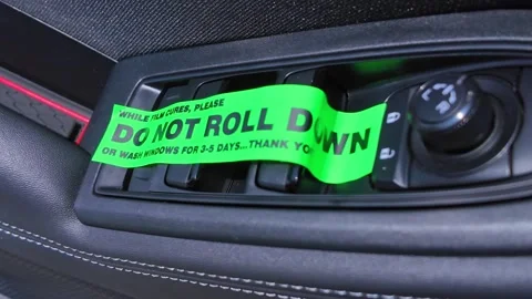 Do not roll down or wash windows, sticker on the vehicle door buttons, remi.. Видео 315355778