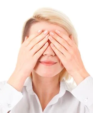 Do not see anything Stock Photos