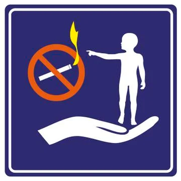 Do not smoke Illustrazione stock