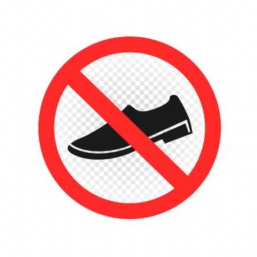 Do not stand here sign icon Stock Illustration