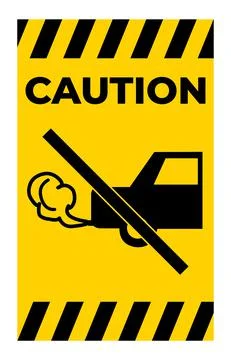 Do Not Switch On Engine Symbol Stock Illustration