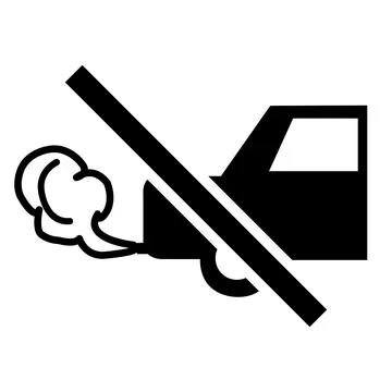 Do Not Switch On Engine Symbol Stock Illustration