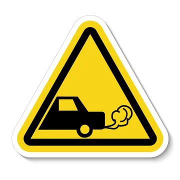 Do Not Switch On Engine Symbol Stock Illustration