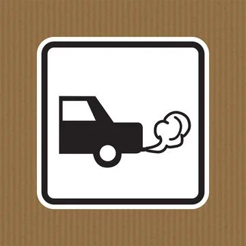 Do Not Switch On Engine Symbol Illustrazione stock