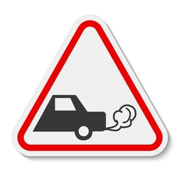 Do Not Switch On Engine Symbol Ilustración de archivo