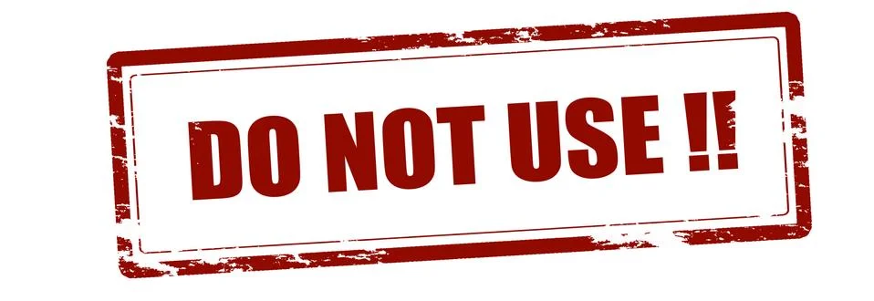 Do not use Stock Illustration