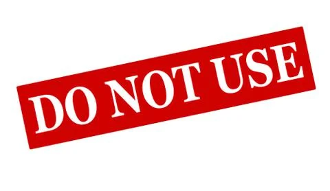 Do not use Stock Illustration