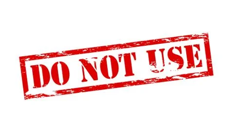 Do not use Stock Illustration