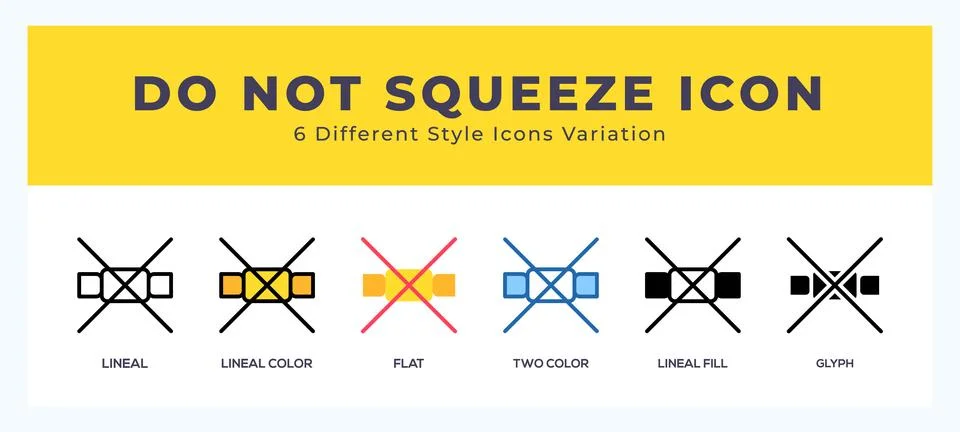 Do not vector icons designed. icon symbol set. Illustration