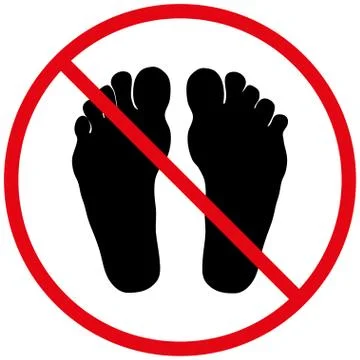 Do not walk or stand here. Warning label, danger sign. Logo style. The concep Illustrazione stock