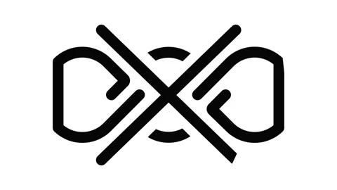 Do not wring icon animation Stock Footage 152639928