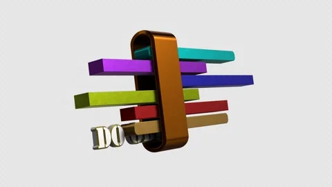  DO OR DIE- Hyper 3D Motion Graphics - 4k Alfa channel Video stock 315425174