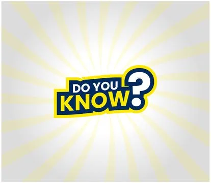 Do you know text design Stock Photos