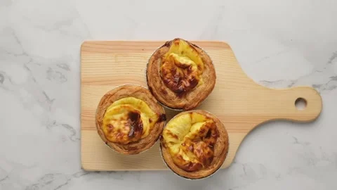 Do you like pastel de nata Video stock 143813619