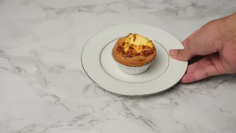Do you like pastel de nata Stock Footage 143813694
