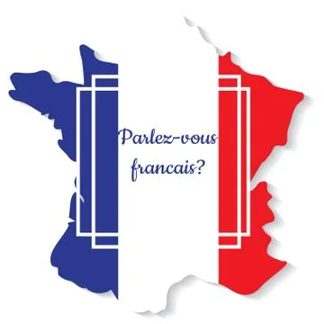 Do you speak French. Vector illustration Stock Illustration