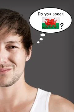 Do you speak Welsh? Stock Photos