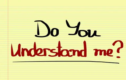 Do You Understand Me Concept Stock Illustration