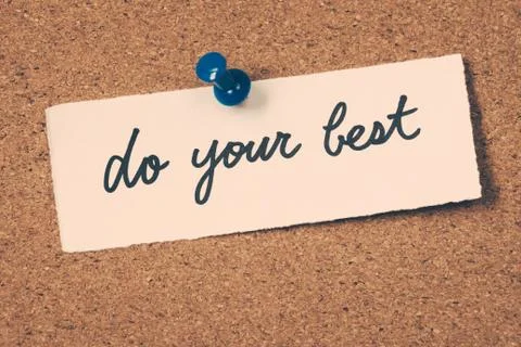 Do your best Stock Photos