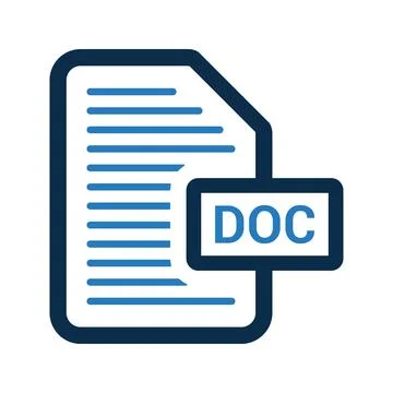 Doc, document, file icon. イラスト素材