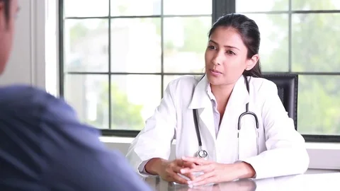 Doc female bad news Video stock 80574473