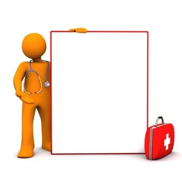 Doc signboard Stock Illustration