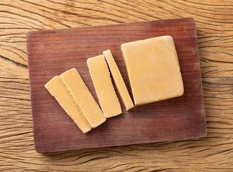 Doce de leite or dulce de leche, traditional south american milk candy over.. Stock Photos