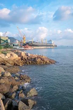 Dock basin Stock Photos