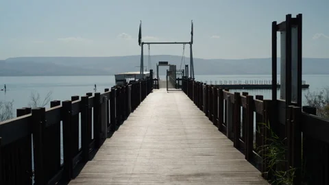 Dock by Capernaum - More Sky - 24p Stock Footage 230064517