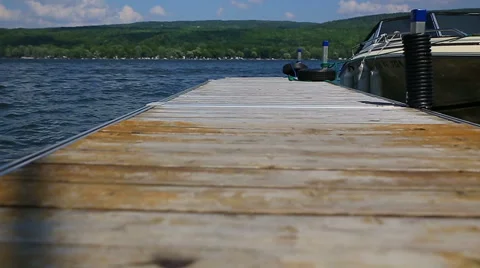 Dock Dolly Slow Stock Footage 57732858