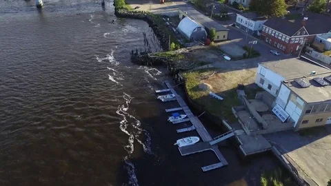 Dock at Dusk Video stock 97243851