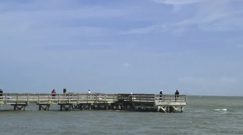 Dock Fishing Vídeos de archivo 23927174
