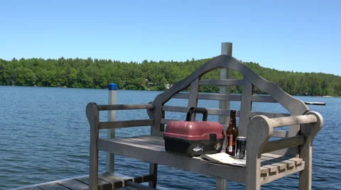 Dock Fishing Stock Footage 64671064
