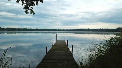 Off the dock Stock Footage 93613095