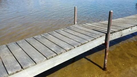 Dock on a Lake Stock Photos